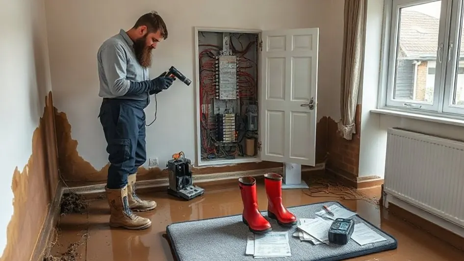 Flood-Damaged Electrics in Rainham